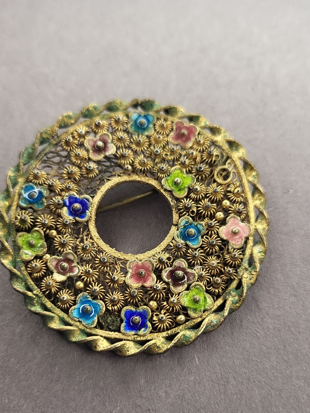 Qing Dynasty Brooch